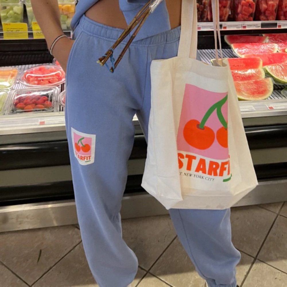 Starfit Cherry Bomb Sweatpants